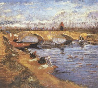 The Gleize Brideg over the Vigueirat Canal (nn04), Vincent Van Gogh